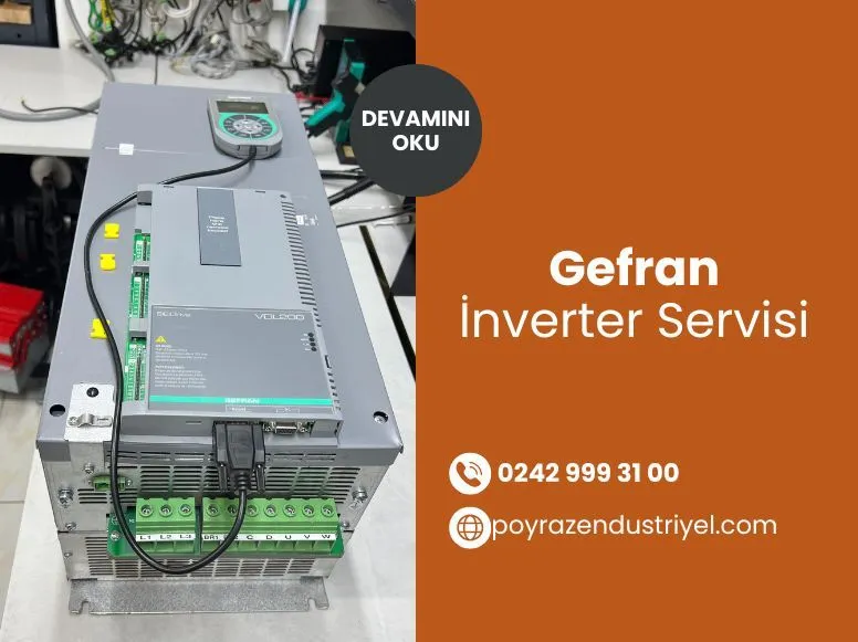 Gefran İnverter Servisi